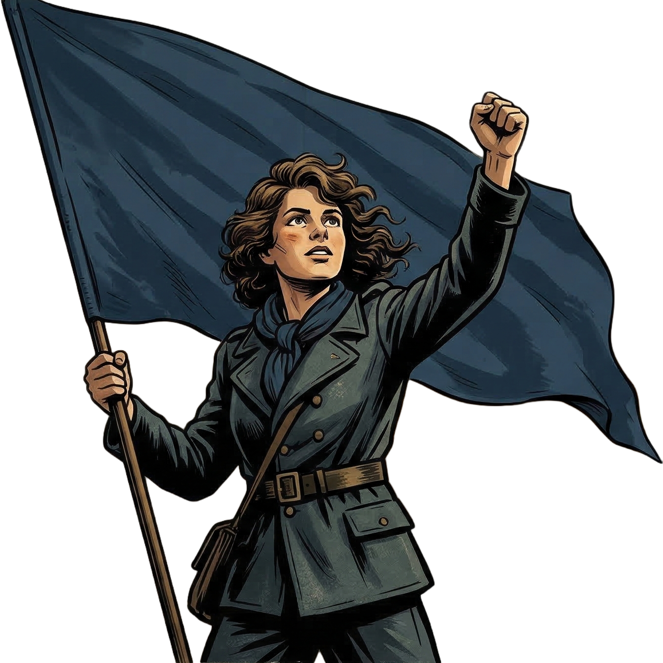 Brenda — revolutionary illustration